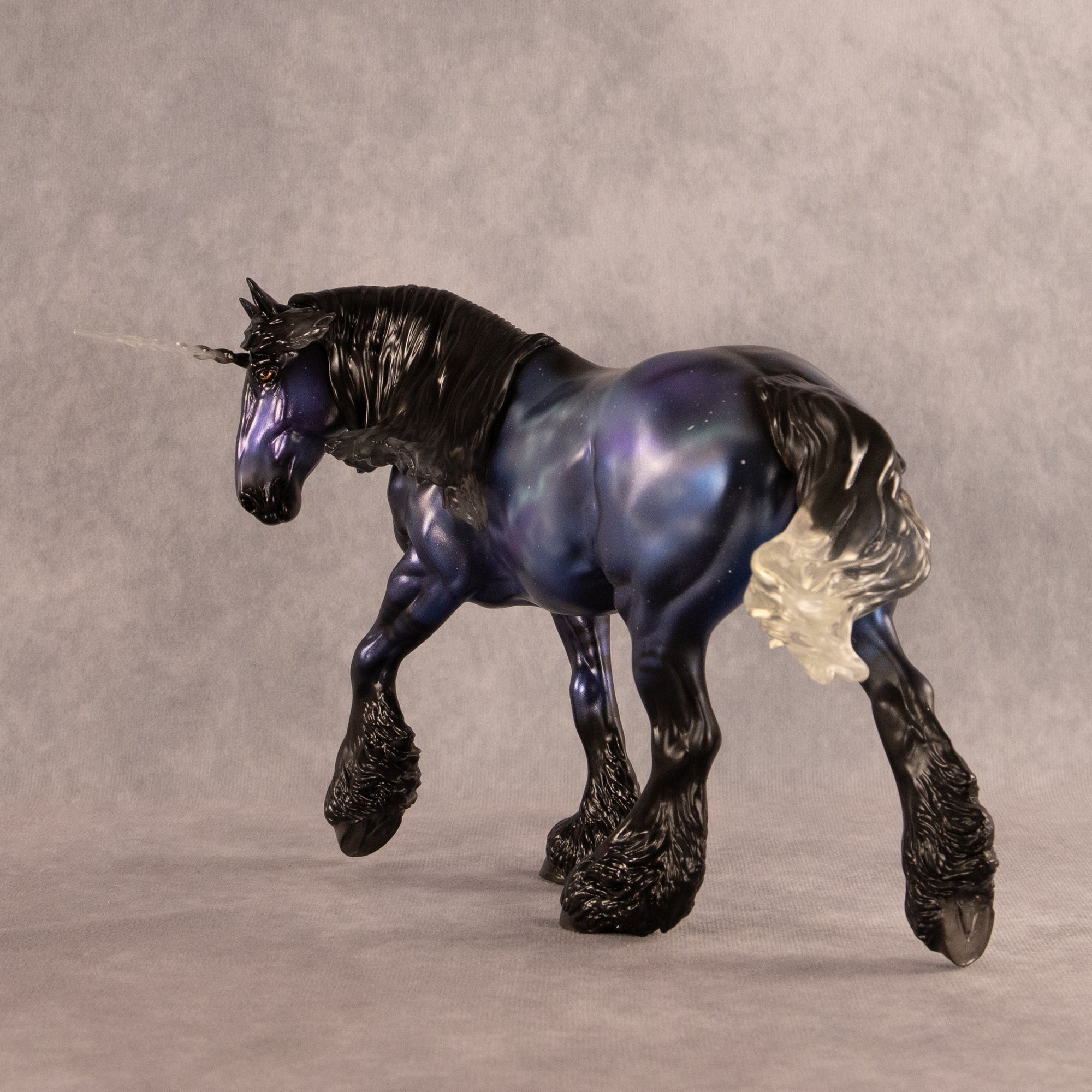 Astelle OOAK FCM Clear Irish Cob by Angela Marleau EQ26
