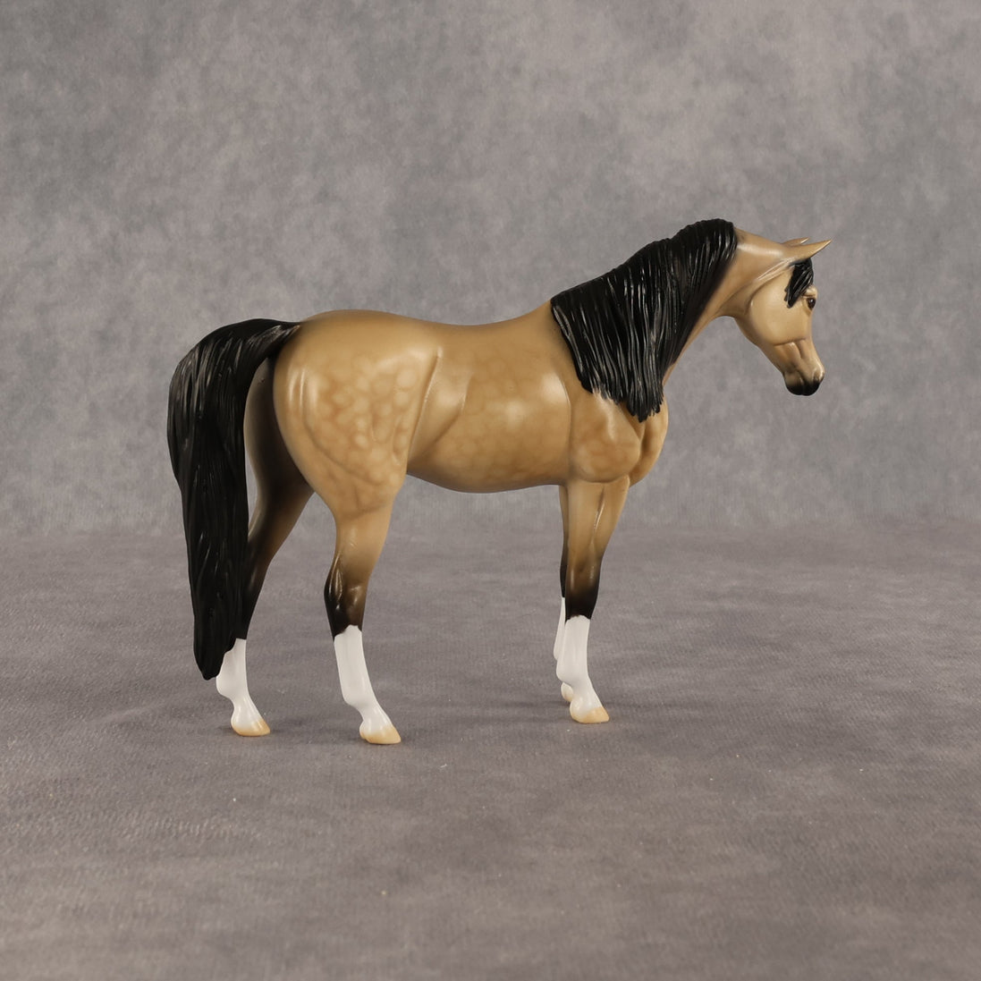 At Every Turn OOAK FCM Pebble Arabian Mare by Dawn Quick SHCF26