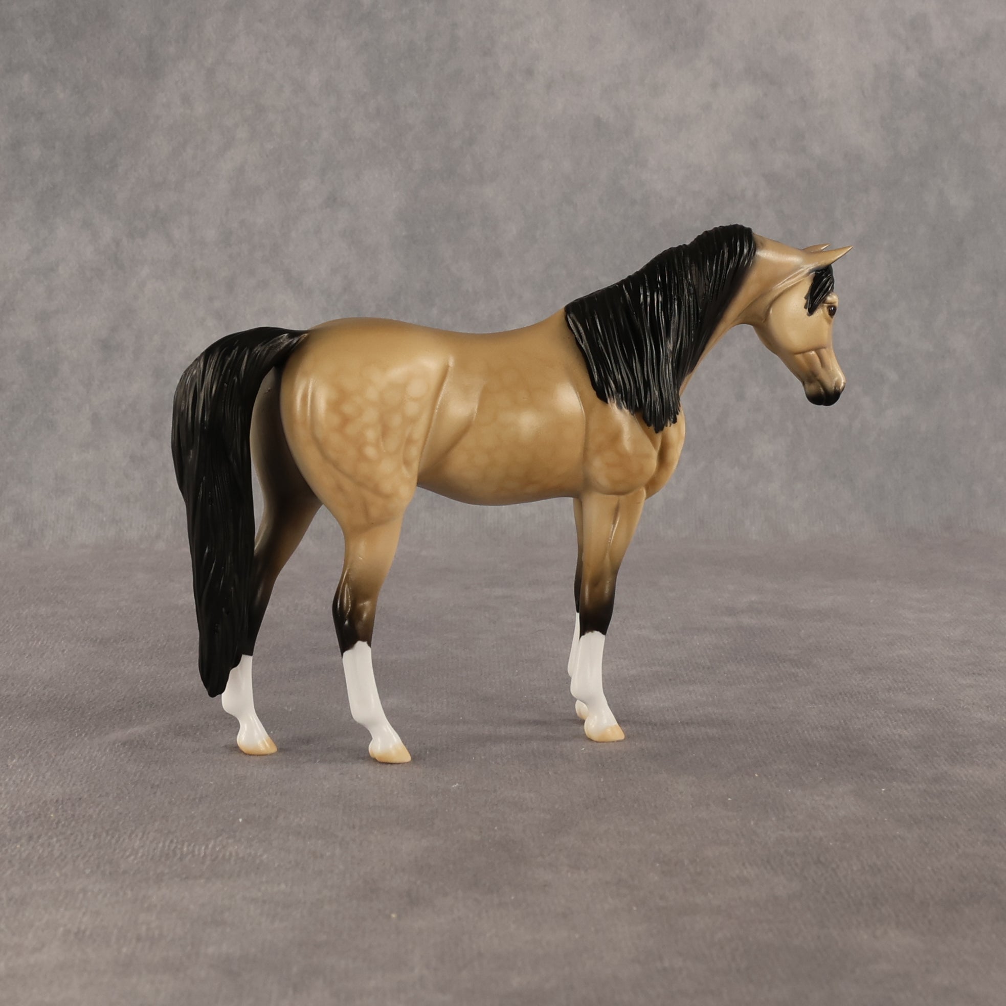 At Every Turn OOAK FCM Pebble Arabian Mare by Dawn Quick SHCF26