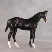 Aubergine OOAK Stock Horse Weanling by Jess Hamill VV26