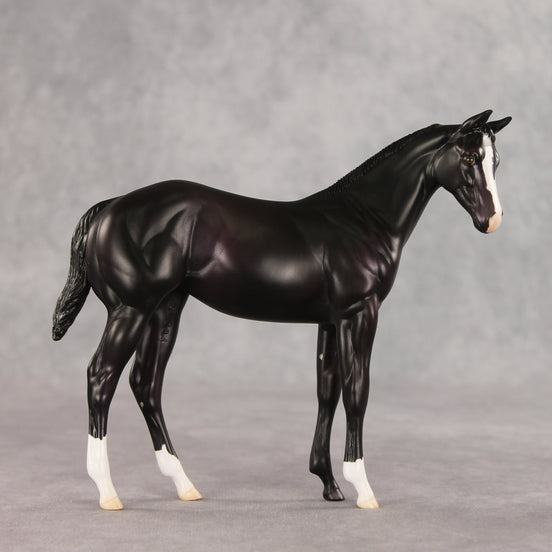 Aubergine OOAK Stock Horse Weanling by Jess Hamill VV26