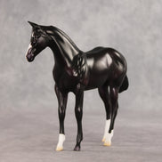 Aubergine OOAK Stock Horse Weanling by Jess Hamill VV26