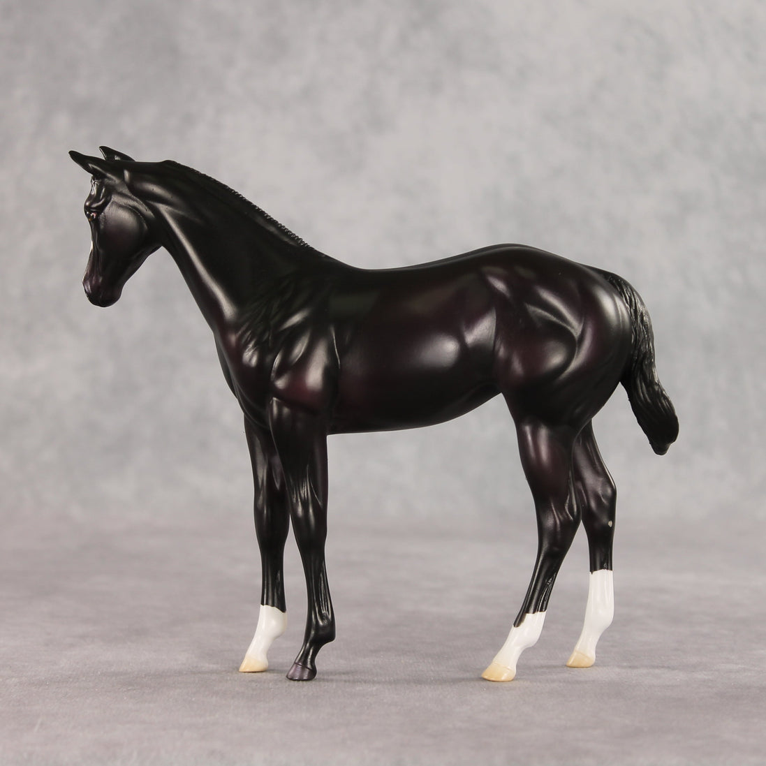 Aubergine OOAK Stock Horse Weanling by Jess Hamill VV26
