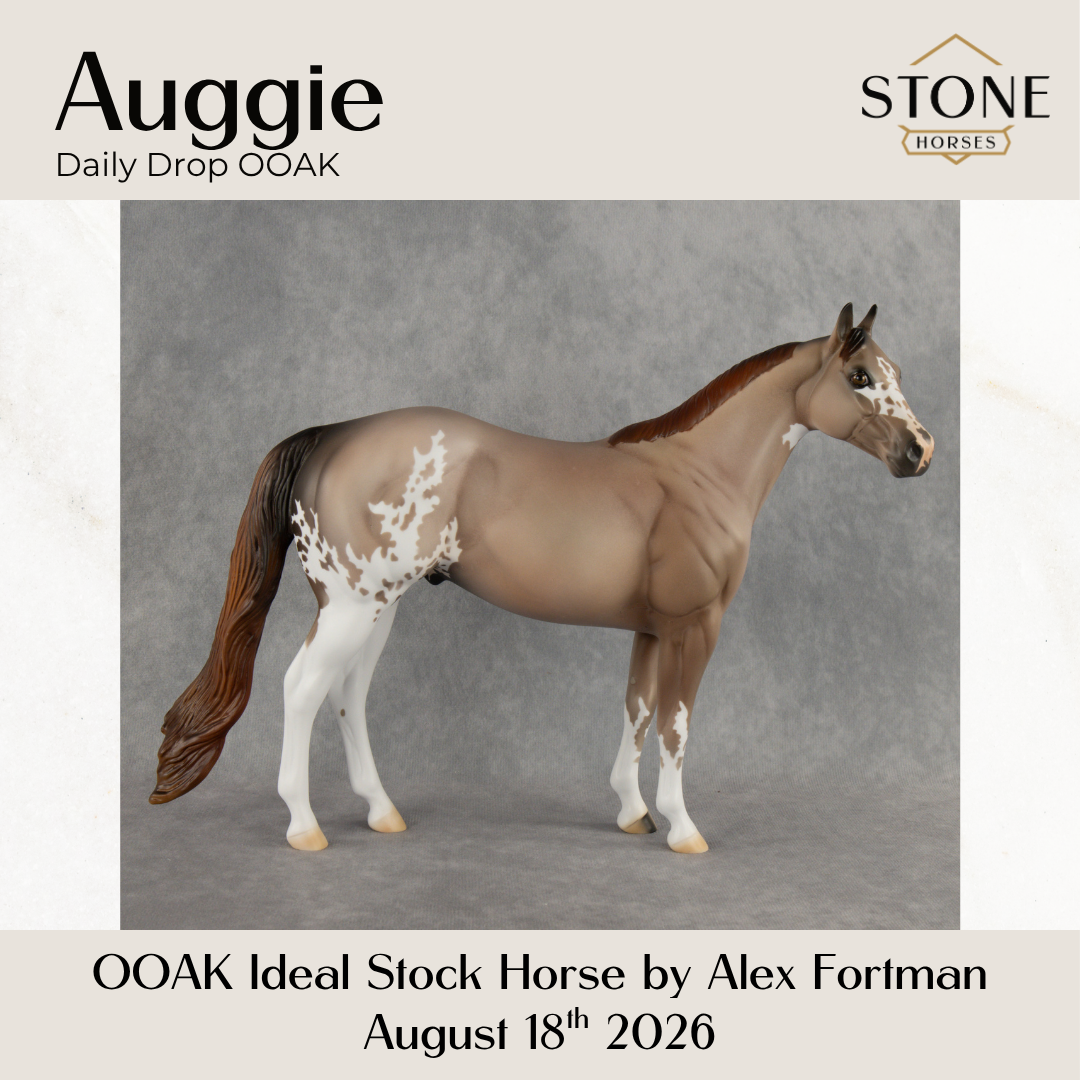 Auggie OOAK Ideal Stock Horse by Alex Fortman DDOOAKs26