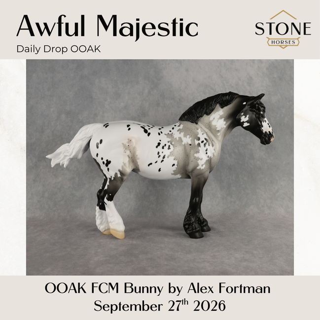 Awful Majestic OOAK FCM Bunny by Alex Fortman DDOOAKs26