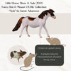 Ayla Limited Edition Rat Inspired Series of 15 OOAK Chestnut Splash Pony Chip By Jamie Adamson LHS24