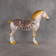 Badger Freeze OOAK Standing Drafter by Dawn Quick DDOOAKs26