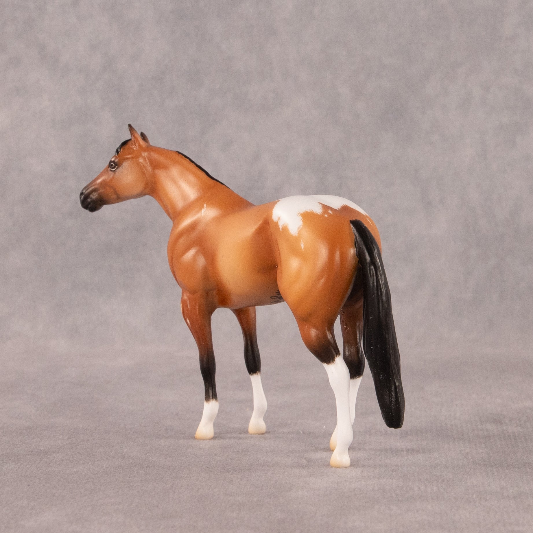 Banana Split OOAK Chip Stock Horse by Madi Wiseman EQ26