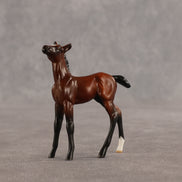 Cowgirl & Bandit OOAK Chip FCM Stock Horse & Chip Foal by Anna Rieck SCD26