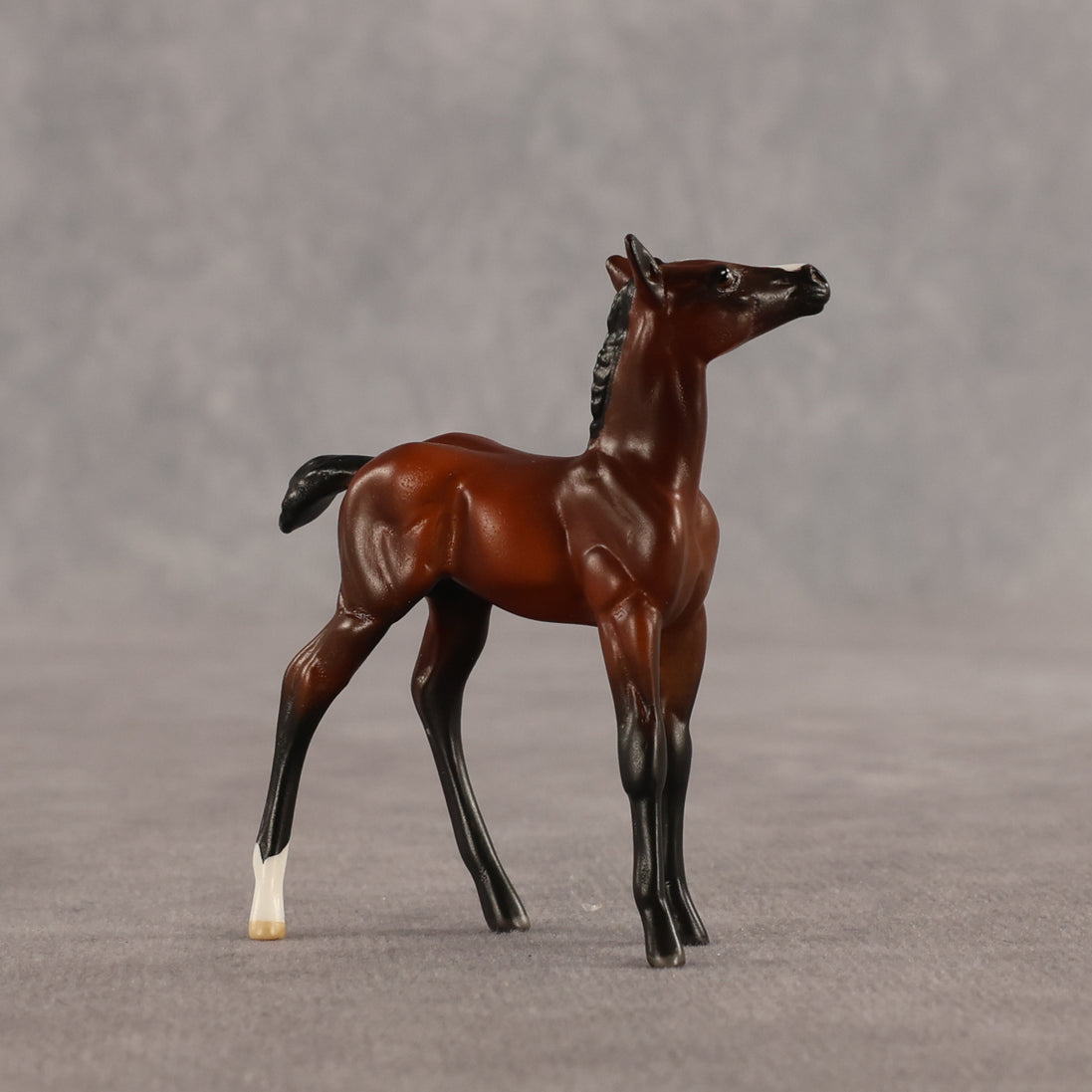 Cowgirl & Bandit OOAK Chip FCM Stock Horse & Chip Foal by Anna Rieck SCD26