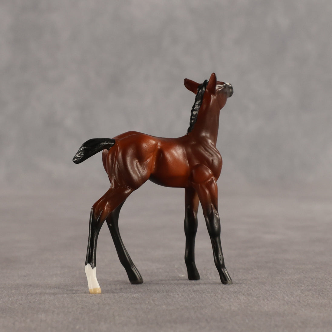 Cowgirl & Bandit OOAK Chip FCM Stock Horse & Chip Foal by Anna Rieck SCD26