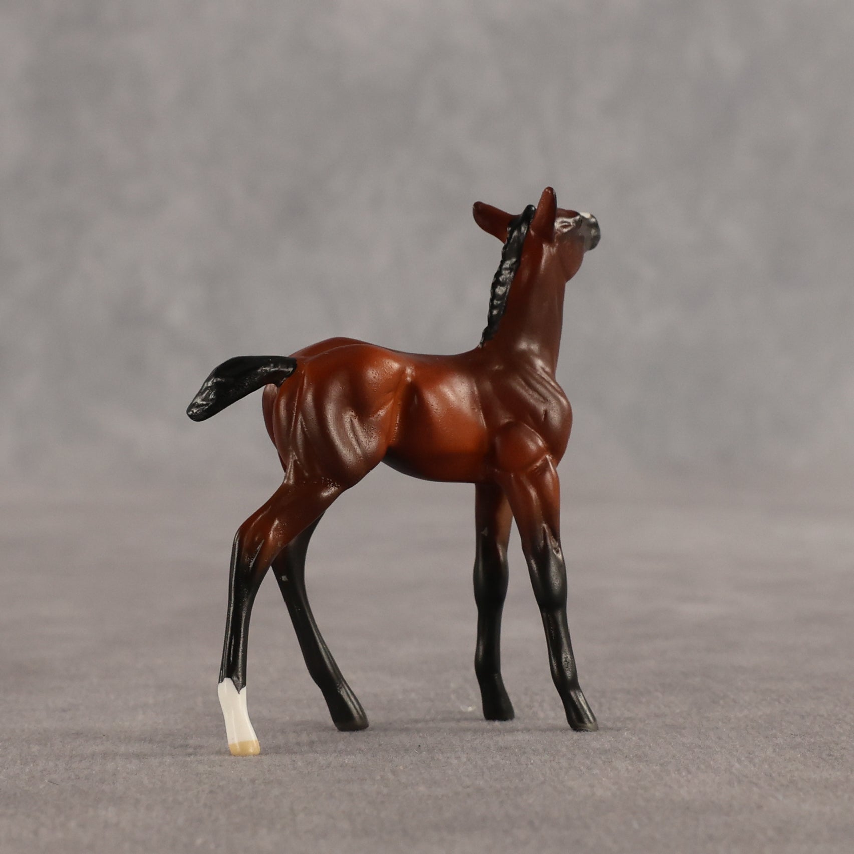 Cowgirl & Bandit OOAK Chip FCM Stock Horse & Chip Foal by Anna Rieck SCD26