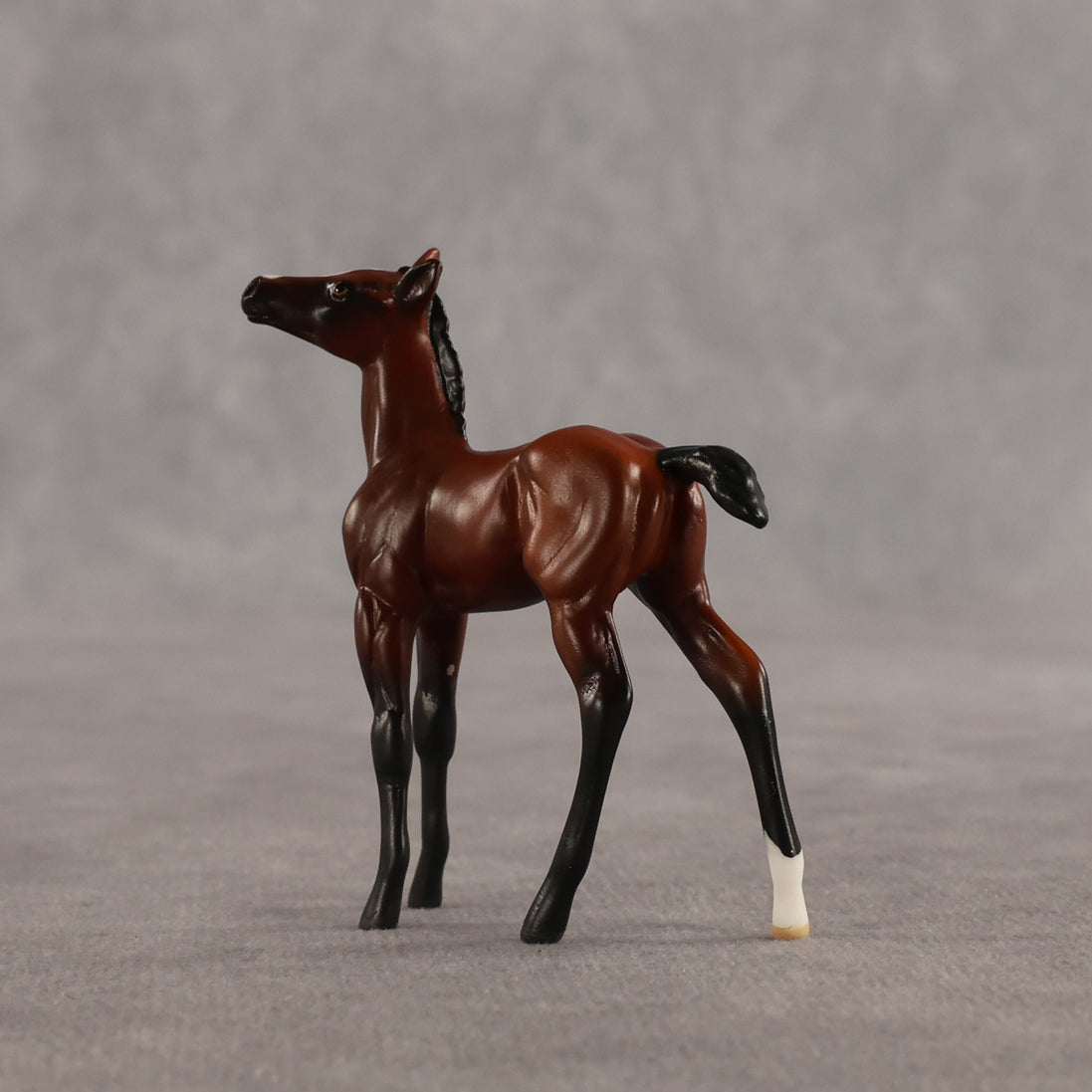 Cowgirl & Bandit OOAK Chip FCM Stock Horse & Chip Foal by Anna Rieck SCD26