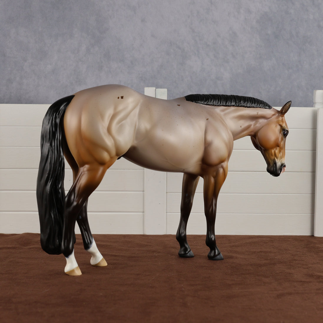 Bar B Purdy OOAK EFCM Ideal Stock Horse by Tiffany Purdy GS26