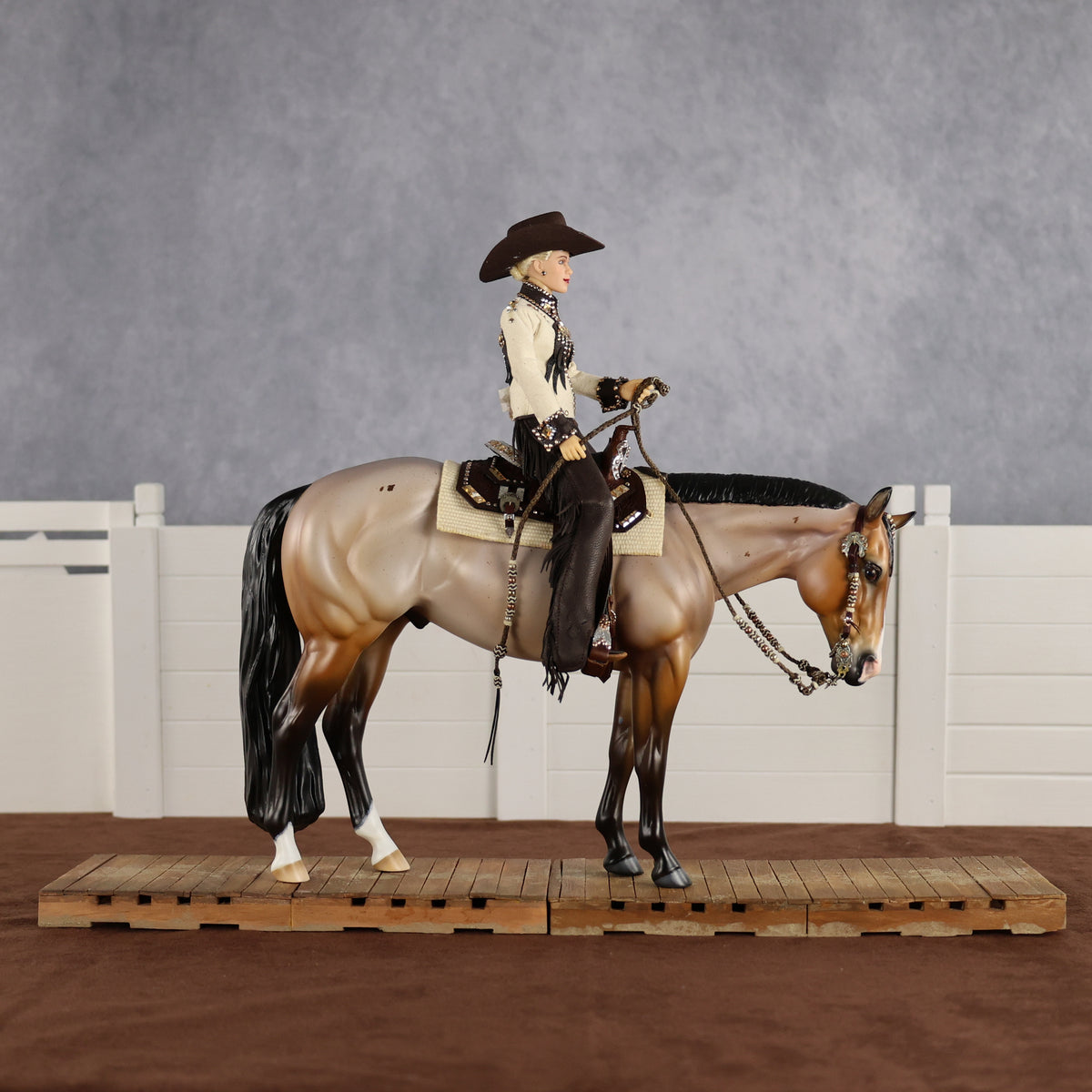 Bar B Purdy OOAK EFCM Ideal Stock Horse by Tiffany Purdy GS26