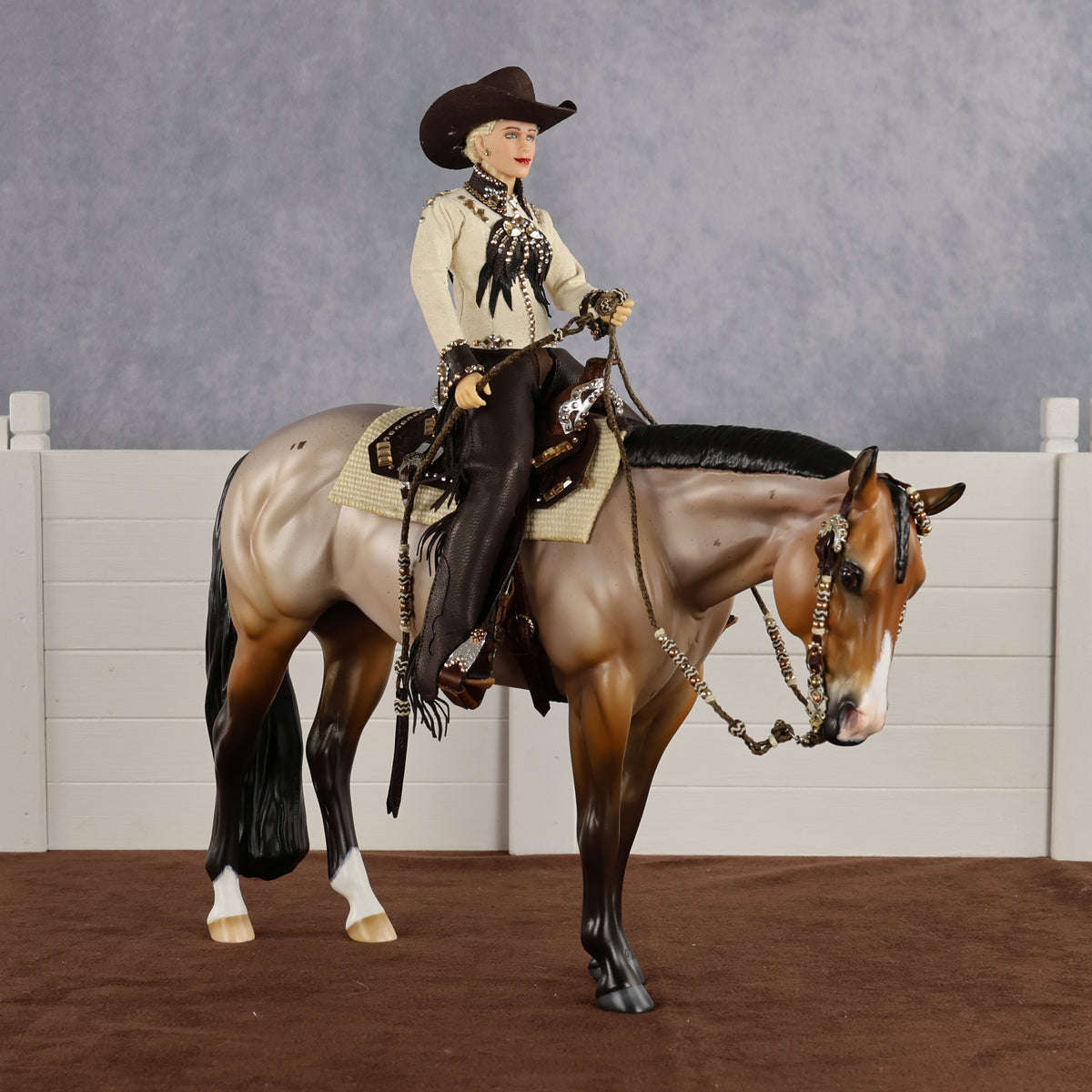 Bar B Purdy OOAK EFCM Ideal Stock Horse by Tiffany Purdy GS26