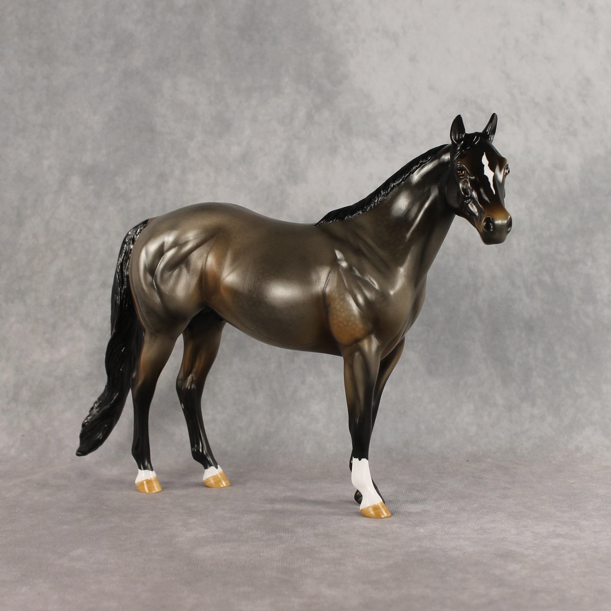Barley OOAK Ideal Stock Horse by Angela Marleau DDOOAKs26