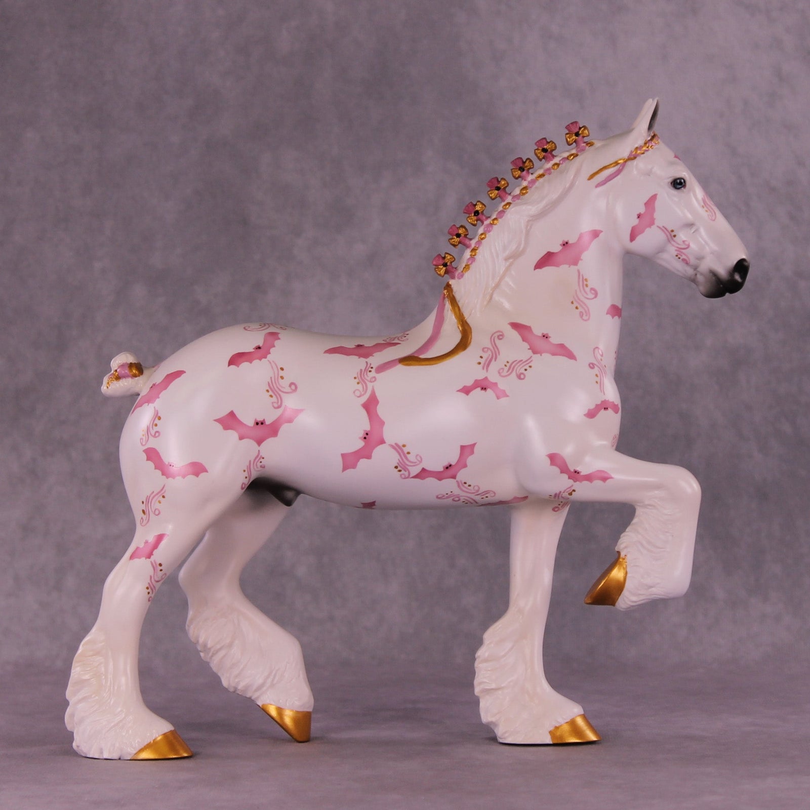 Batz OOAK Trotting Drafter by Dawn Quick MM25 Group B