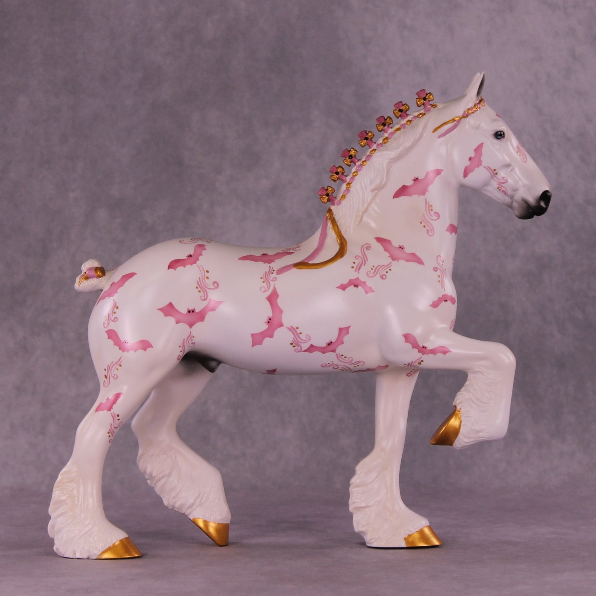 Batz OOAK Trotting Drafter by Dawn Quick MM25 Group B