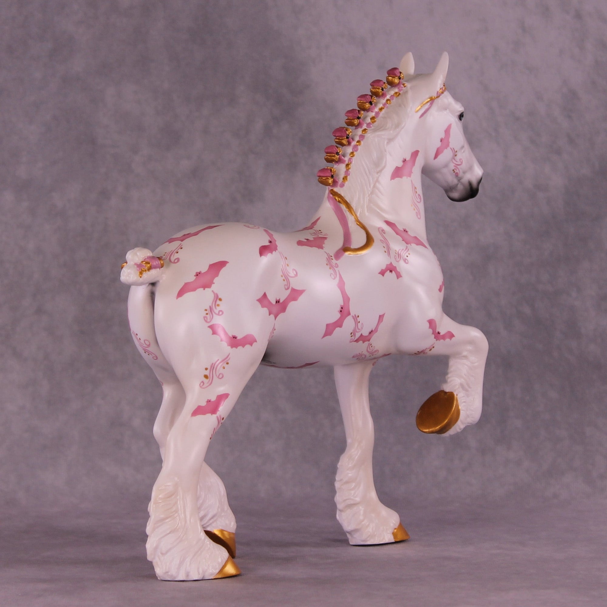 Batz OOAK Trotting Drafter by Dawn Quick MM25 Group B