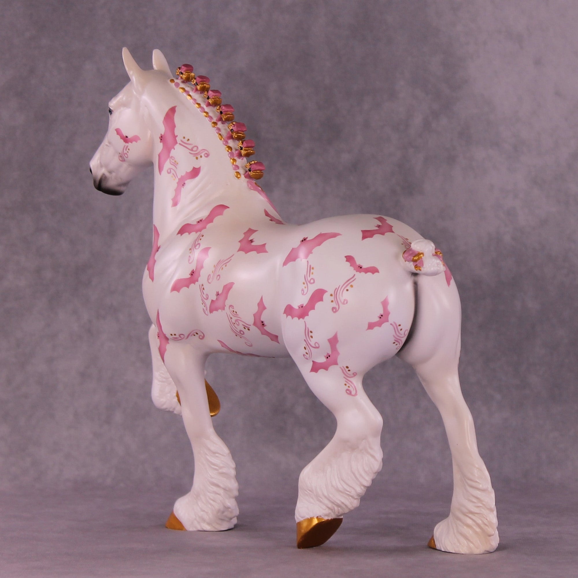 Batz OOAK Trotting Drafter by Dawn Quick MM25 Group B