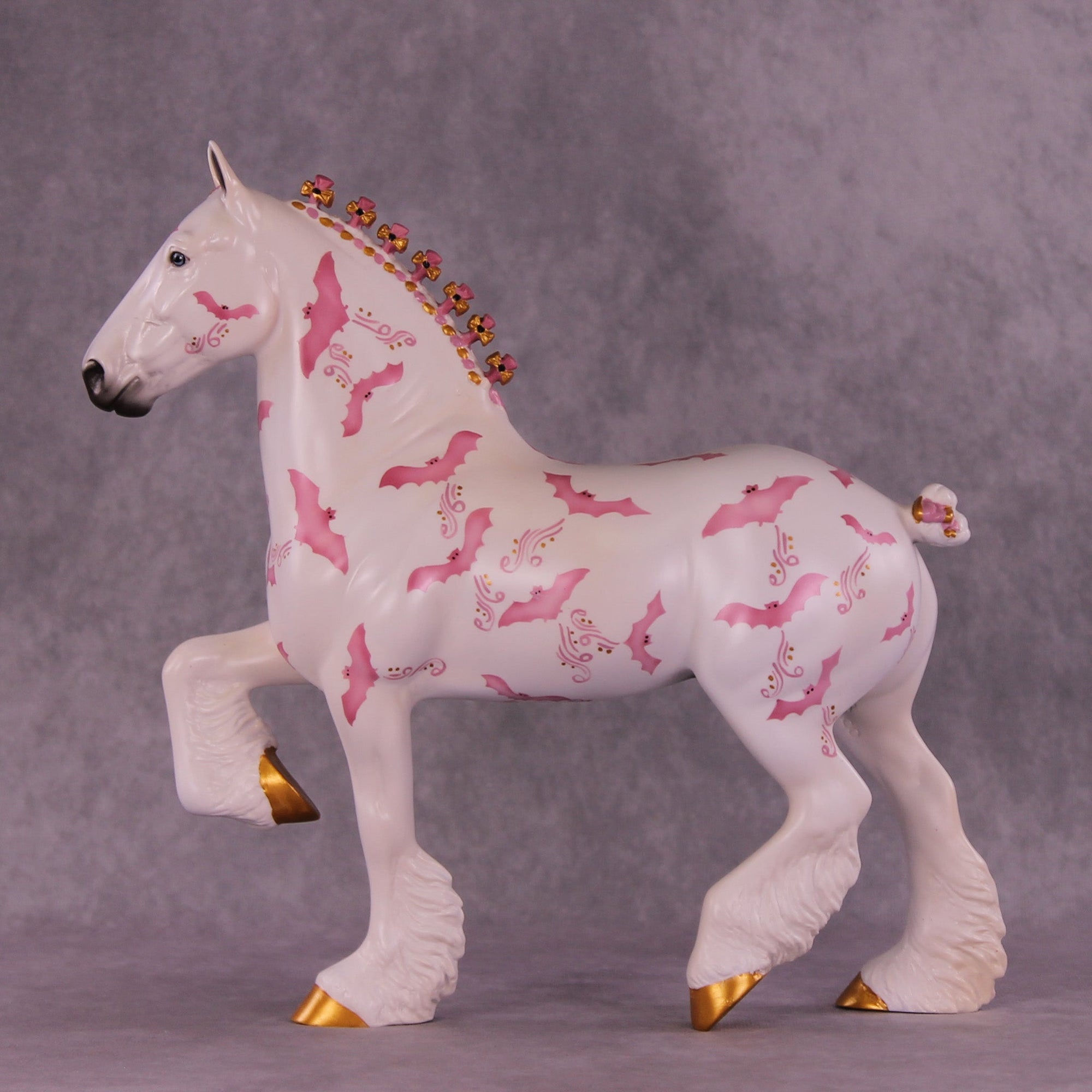 Batz OOAK Trotting Drafter by Dawn Quick MM25 Group B