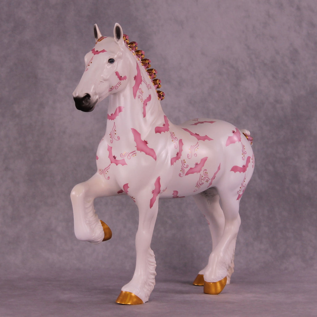 Batz OOAK Trotting Drafter by Dawn Quick MM25 Group B