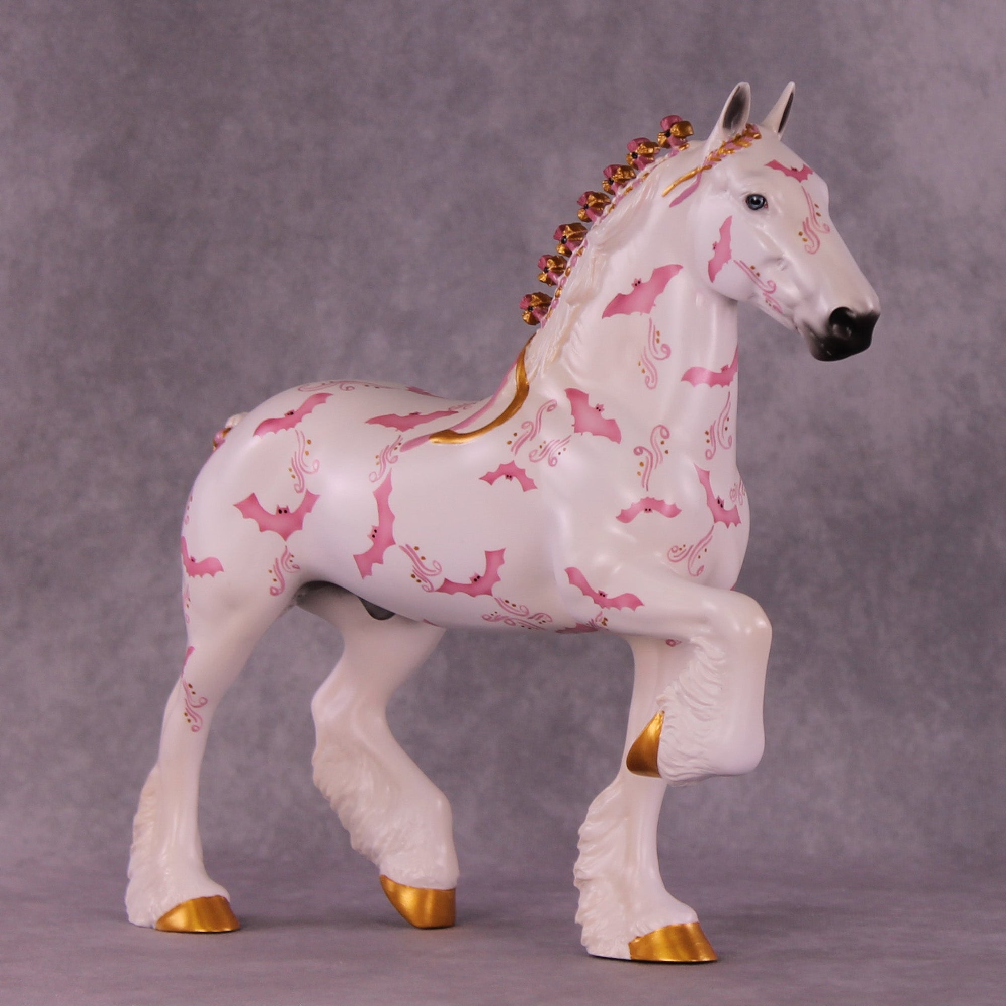 Batz OOAK Trotting Drafter by Dawn Quick MM25 Group B