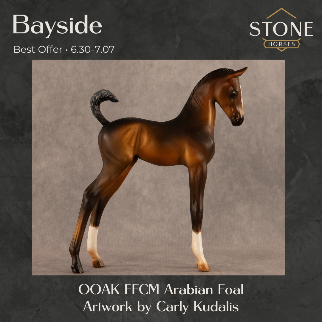 Bayside OOAK EFCM Arabian Foal by Carly Kudalis Offer 6.30.2026