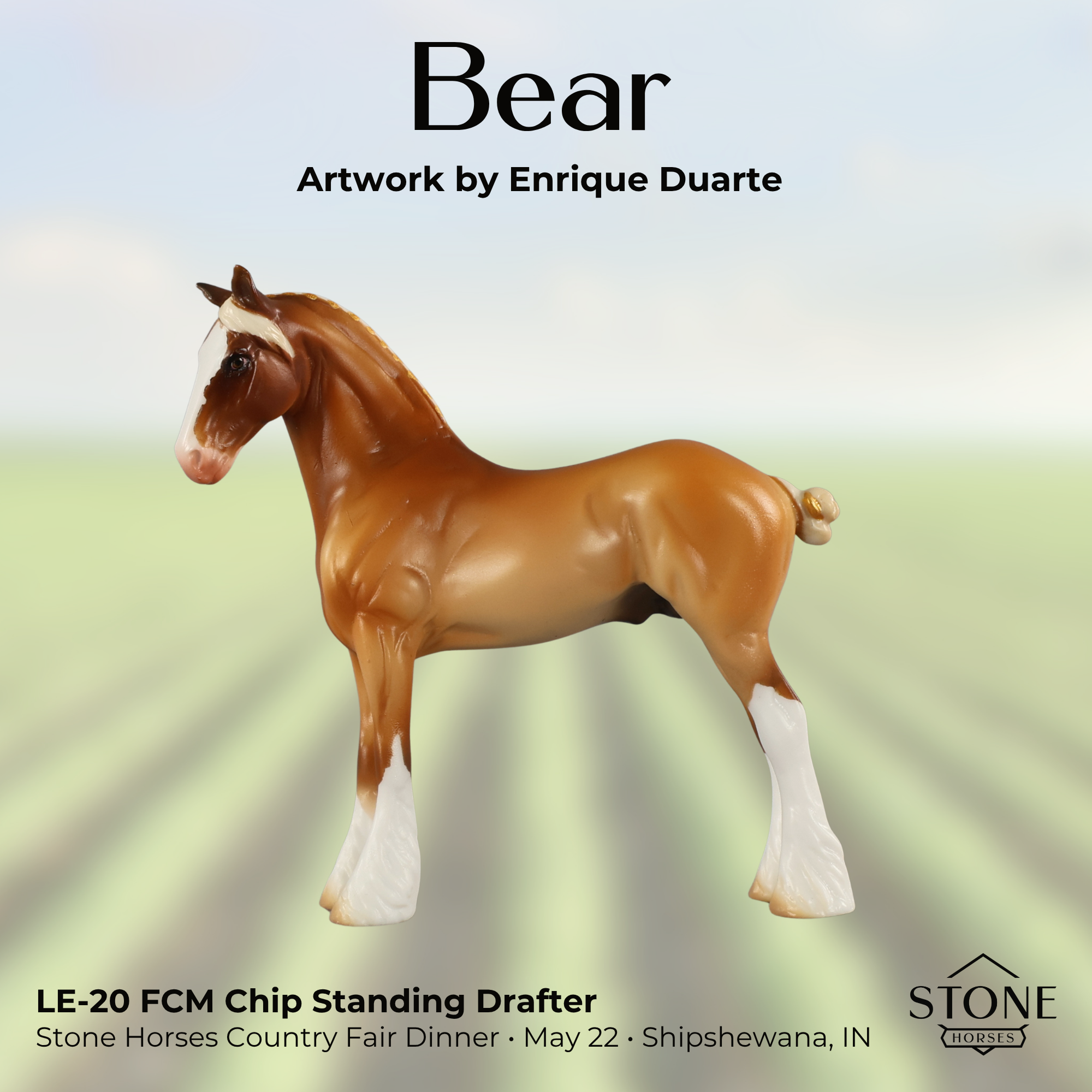 Bear LE-20 FCM Chip Standing Drafter by Enrique Duarte SHCF26