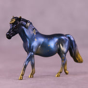Bedazzled Blueberry OOAK Chip Pony by Anna Rieck MM25 Group B