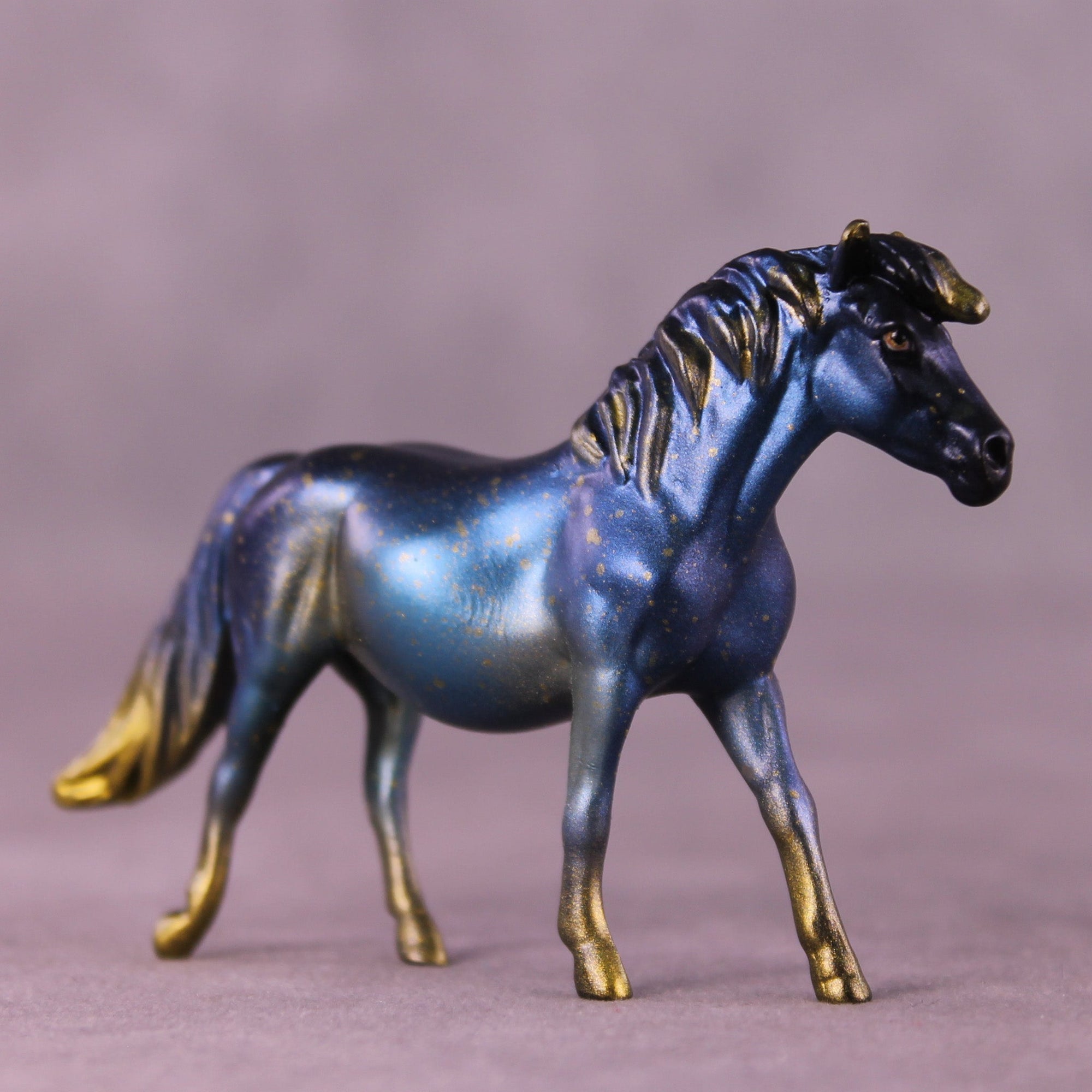 Bedazzled Blueberry OOAK Chip Pony by Anna Rieck MM25 Group B