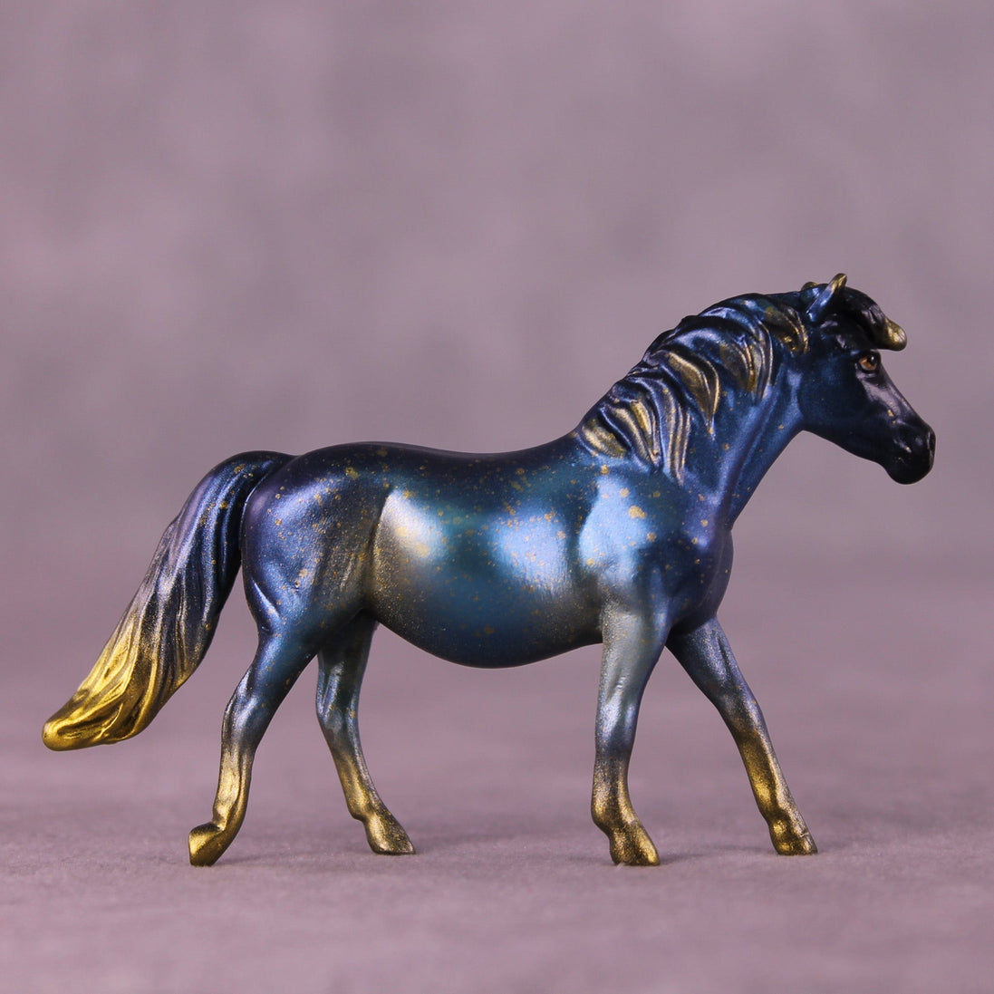 Bedazzled Blueberry OOAK Chip Pony by Anna Rieck MM25 Group B