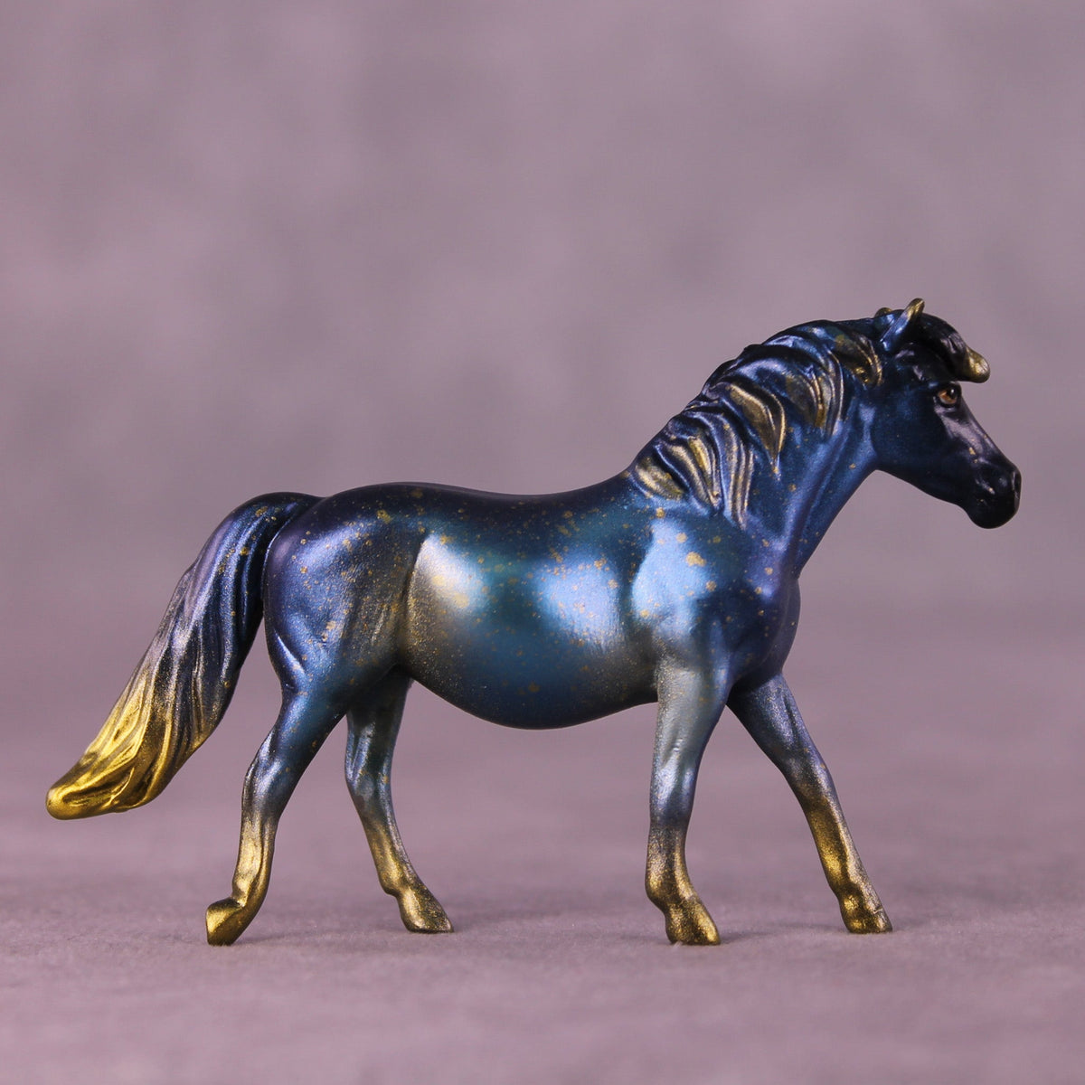 Bedazzled Blueberry OOAK Chip Pony by Anna Rieck MM25 Group B