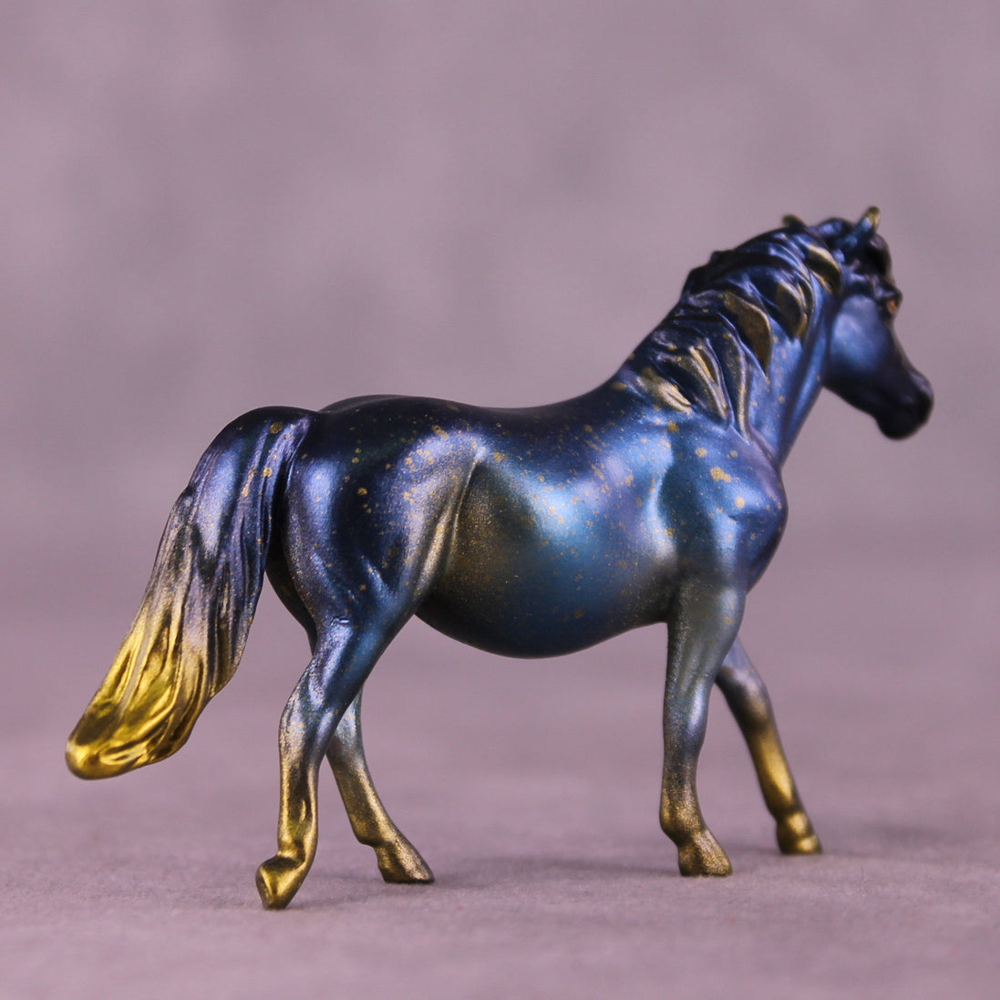 Bedazzled Blueberry OOAK Chip Pony by Anna Rieck MM25 Group B
