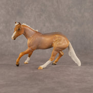 Beep Beep OOAK Chip Cutting Horse by Anna Rieck LHS26