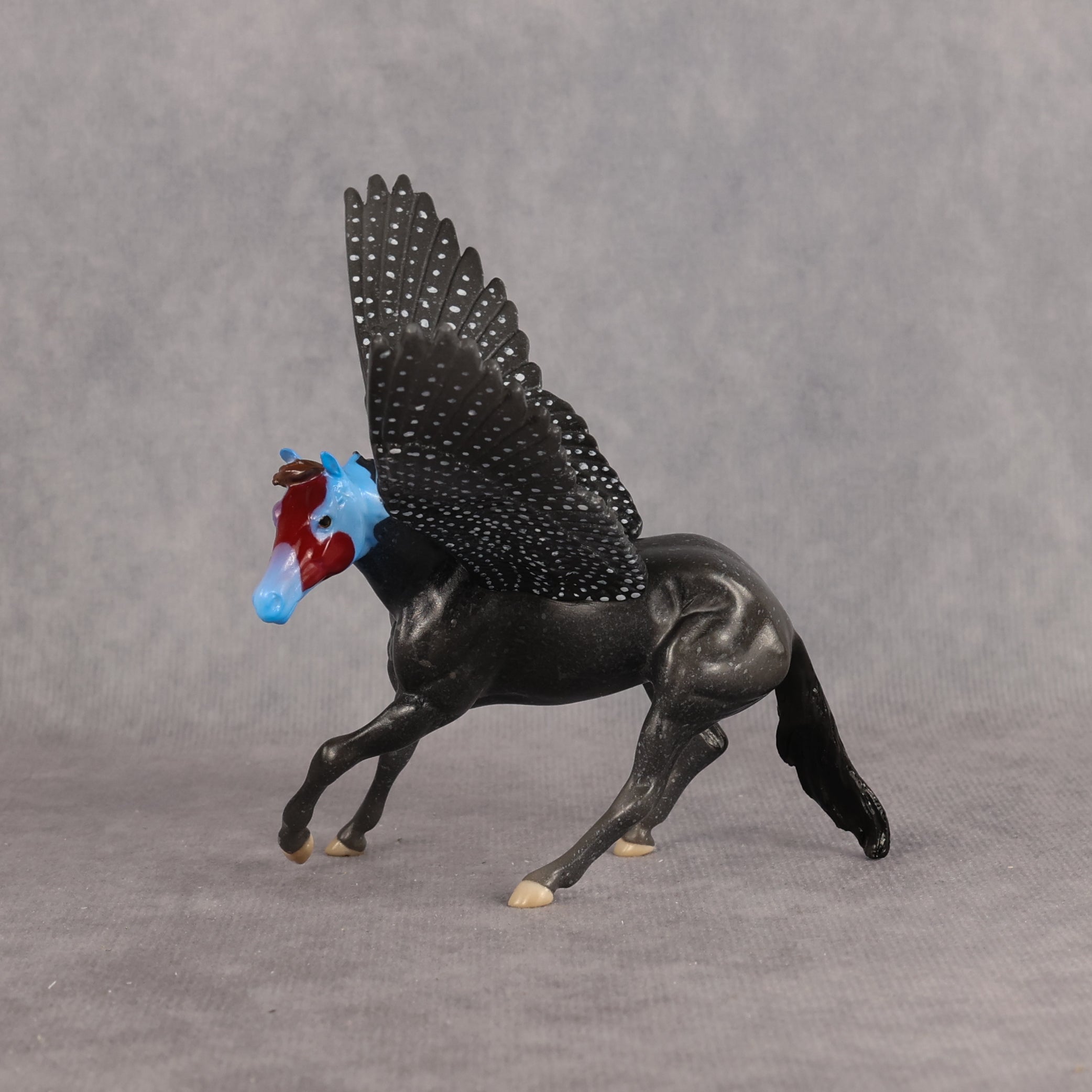 Beetle OOAK FCM Chip Cutting Horse by Angela Marleau FTF26