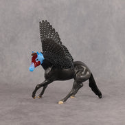 Beetle OOAK FCM Chip Cutting Horse by Angela Marleau FTF26