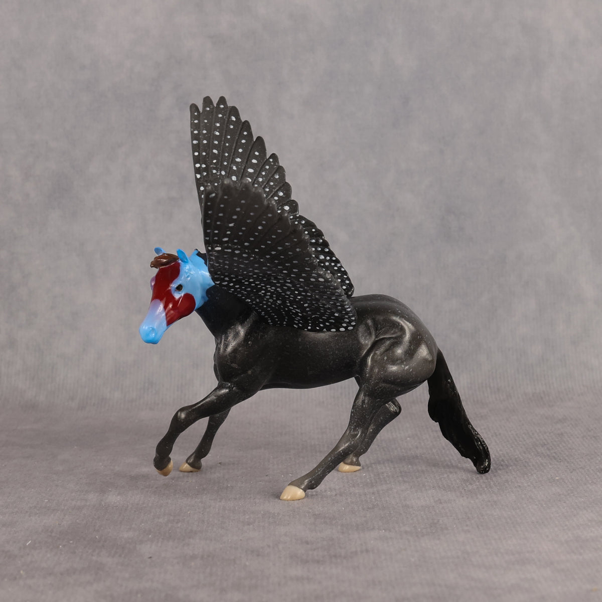Beetle OOAK FCM Chip Cutting Horse by Angela Marleau FTF26