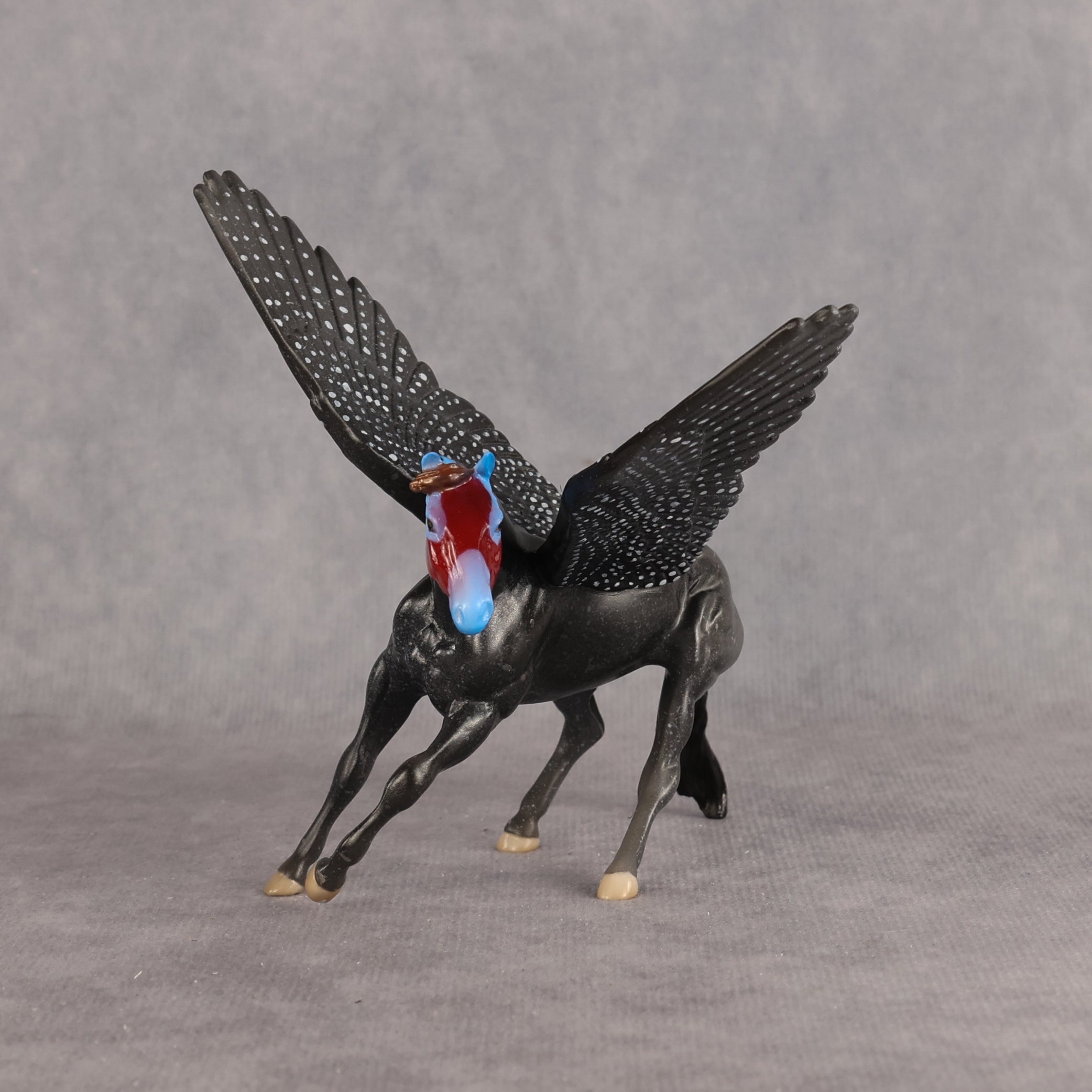 Beetle OOAK FCM Chip Cutting Horse by Angela Marleau FTF26