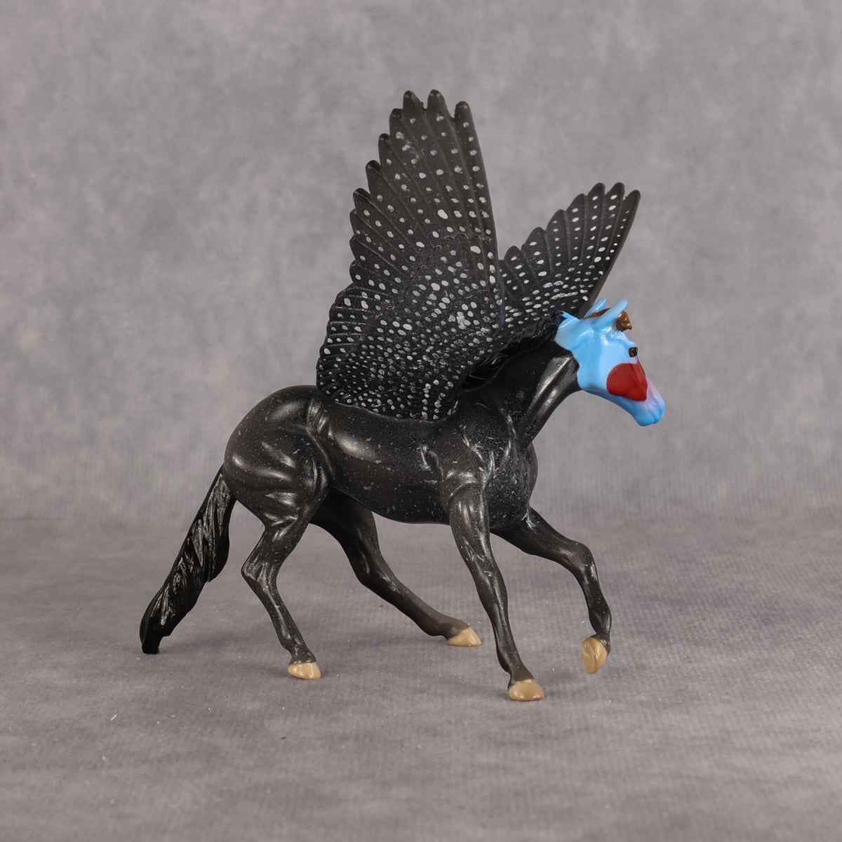 Beetle OOAK FCM Chip Cutting Horse by Angela Marleau FTF26