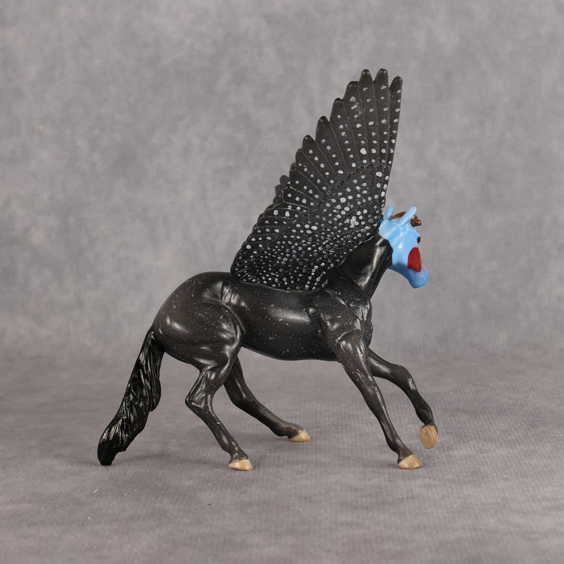Beetle OOAK FCM Chip Cutting Horse by Angela Marleau FTF26