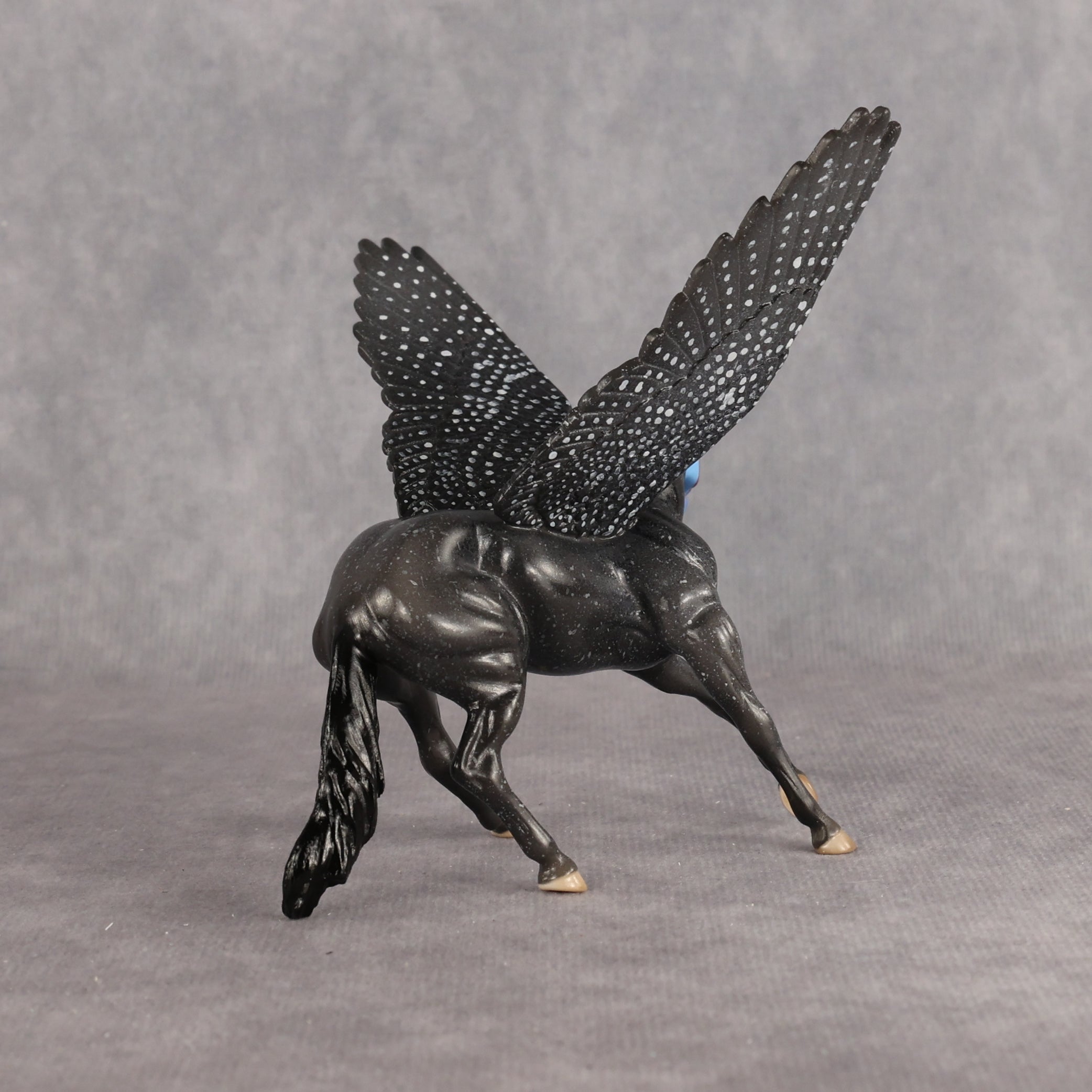 Beetle OOAK FCM Chip Cutting Horse by Angela Marleau FTF26