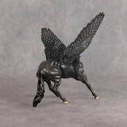 Beetle OOAK FCM Chip Cutting Horse by Angela Marleau FTF26