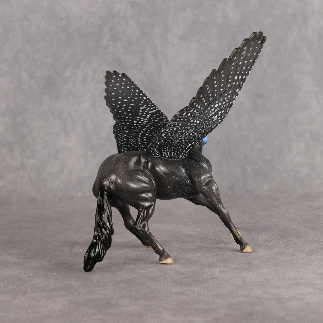 Beetle OOAK FCM Chip Cutting Horse by Angela Marleau FTF26