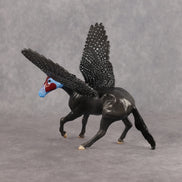Beetle OOAK FCM Chip Cutting Horse by Angela Marleau FTF26