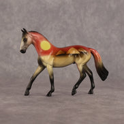 Bent Pyramid OOAK Chip Warmblood by Enrique Duarte WC26