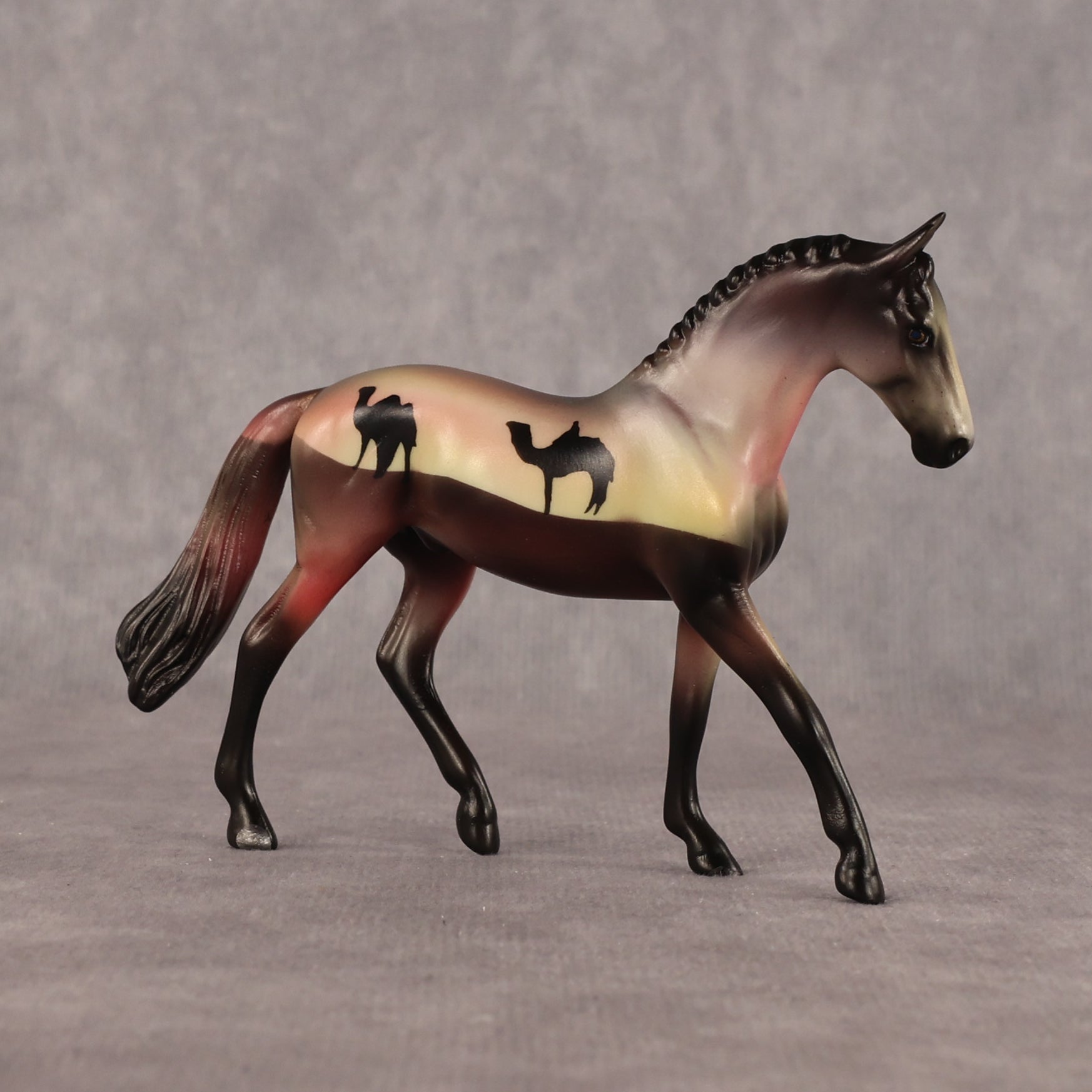 Bent Pyramid OOAK Chip Warmblood by Enrique Duarte WC26