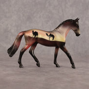 Bent Pyramid OOAK Chip Warmblood by Enrique Duarte WC26