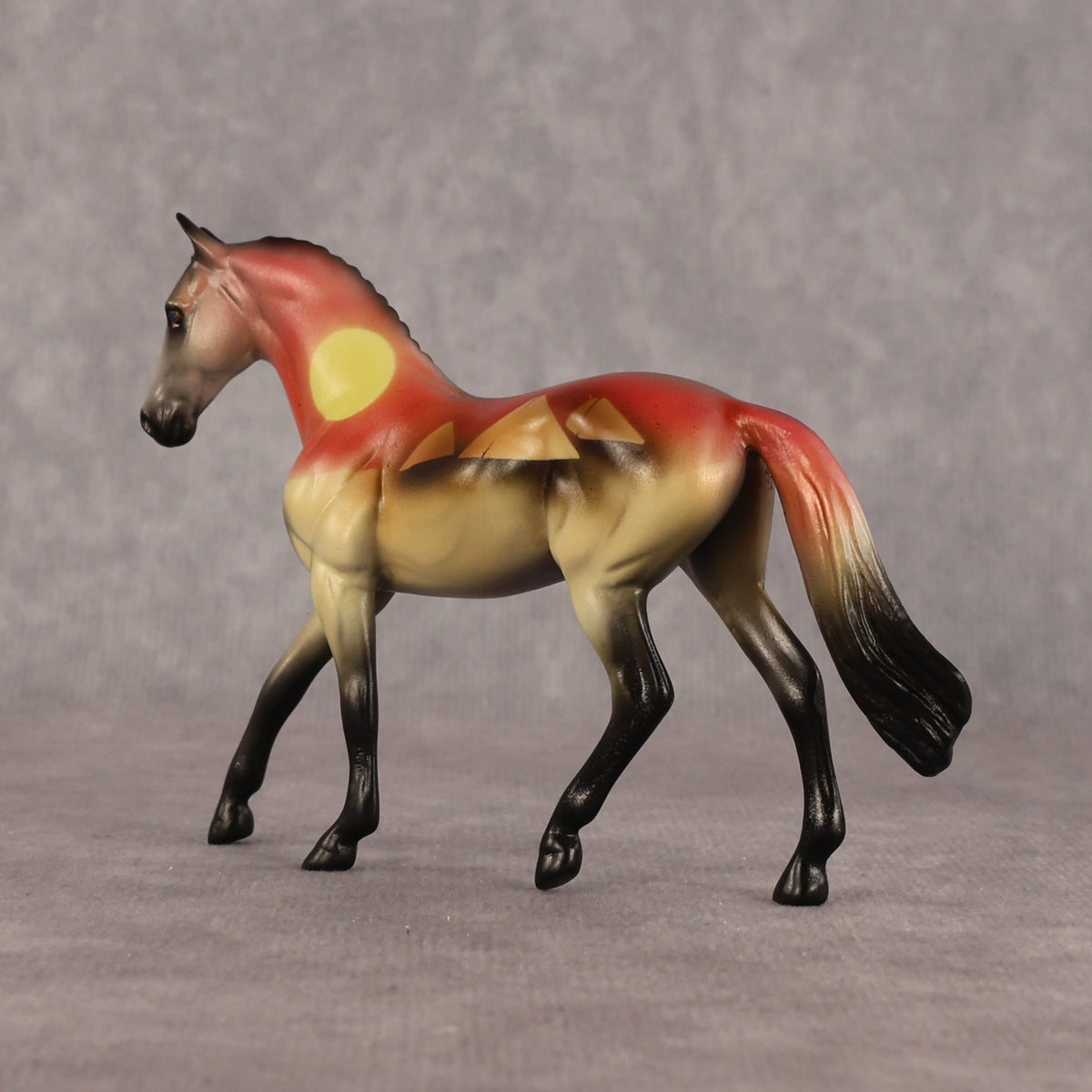Bent Pyramid OOAK Chip Warmblood by Enrique Duarte WC26